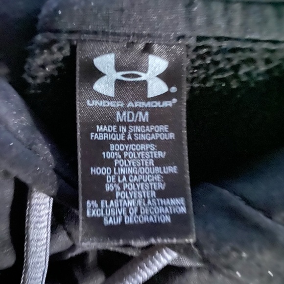 Under Armour Hoodie Women’s M Black WOUNDED WARRIOR PROJECT Pullover Sweatshirt - Picture 10 of 10